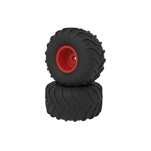 ARRMA dBoots Chevron MT Tire Set, Glued, Red von ARRMA