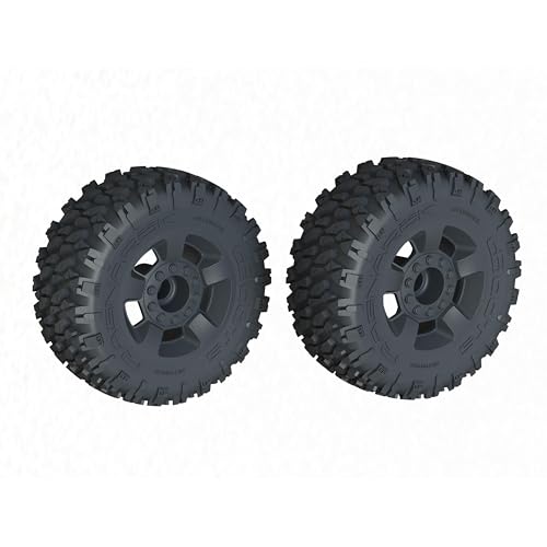 ARRMA dBoots 'Ragnarok MT' Tire Set Glued, Black (2) von ARRMA