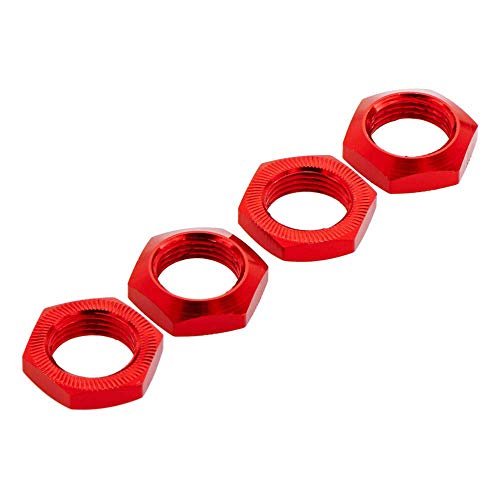 Aluminium Radmutter 17mm Rot: Nero (4) von ARRMA