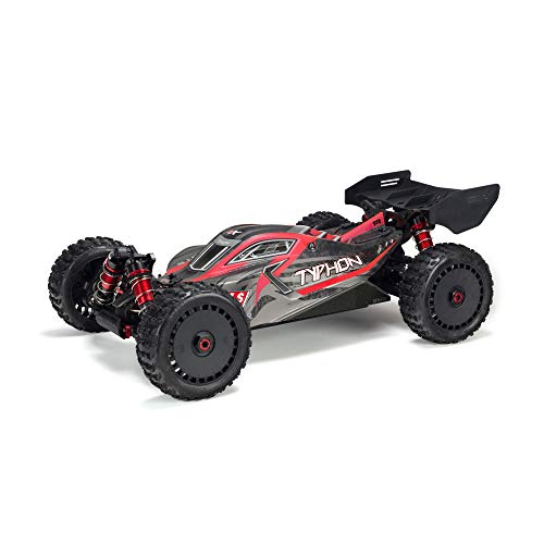 Karosserie mit Abziehbildern TYPHON 6S, Schwarz/Rot Karosserie mit Abziehbildern TYPHON 6S, Schwarz/Rot von ARRMA
