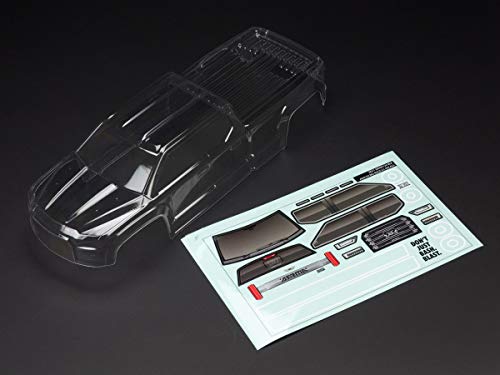Klarer Körper mit Aufkleber: BIG ROCK CREW CAB 4X4 Klarer Körper mit Aufkleber: BIG ROCK CREW CAB 4X4 von ARRMA