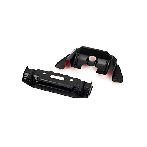 Lackierter Splitter und Diffusor, Schwarz/Rot: FELONY 6S BLX von ARRMA