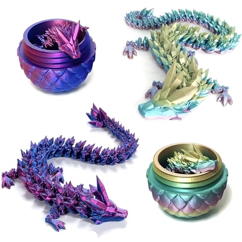 Drachenei, Drache, Spielzeug, Drache, Fidget Toy Spielzeug, Geschenkidee, einzigartige Dekoration, Haus, Schlafzimmer, Wohnzimmer, Kinder, Kristalldrache mit Drachenei Drachenei, Drache, Spielzeug, Drache, Fidget Toy Spielzeug, Geschenkidee, einzigartige Dekoration, Haus, Schlafzimmer, Wohnzimmer, Kinder, Kristalldrache mit Drachenei von ARROMI