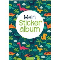 ARSEDITION 12544 Mein Stickeralbum - Dinos von ARS EDITION