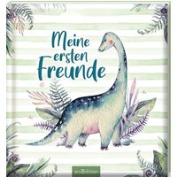 ARSEDITION 12935 Meine ersten Freunde – Dinos (Aquarell-Optik): Freundebuch für Kita von ARS EDITION