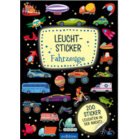 ARSEDITION 13127 Leucht-Sticker: Fahrzeuge von ARS EDITION