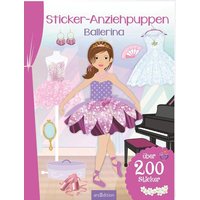 ARSEDITION 133202 Sticker-Anziehpuppen Ballerina: Über 200 Sticker von ARS EDITION