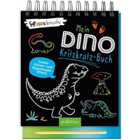 ARSEDITION 133566 Mein Dino-Kritzkratz-Buch von ARS EDITION