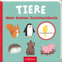 ARSEDITION 133741 Mein kleines Gucklochbuch Tiere von ARS EDITION