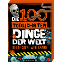 ARSEDITION 134181 Die 100 tödlichsten Dinge der Welt (Karten) von ARS EDITION