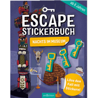 ARSEDITION 134229 Escape-Stickerbuch - Nachts im Museum von ARS EDITION