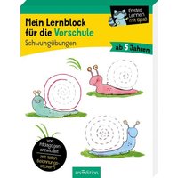 ARSEDITION 134408 Mein Lernblock für die Vorschule - Schwungübungen von ARS EDITION