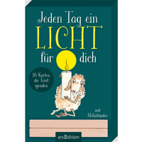 ARSEDITION 13463 Jeden Tag ein Licht für dich - 25 Karten, die Trost spenden von ARS EDITION