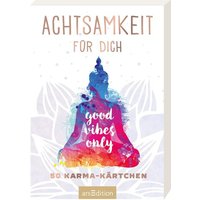 ARSEDITION 134789 Achtsamkeit für dich: 50 Karma-Kärtchen von ARS EDITION