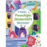 ARSEDITION 134903 Mein flauschiges Stickerheft – Monster ARSEDITION 134903 Mein flauschiges Stickerheft – Monster von ARS EDITION