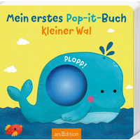 ARSEDITION 135132 Mein erstes Pop-it-Buch – Kleiner Wal von ARS EDITION
