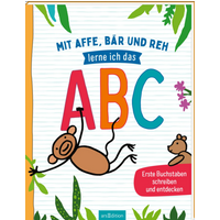 ARSEDITION 135166 Mit Affe, Bär und Reh lerne ich das ABC von ARS EDITION