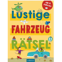 ARSEDITION 135181 Lustige Fahrzeug-Rätsel von ARS EDITION