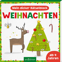 ARSEDITION 135320 Mein dicker Rätselblock Weihnachten von ARS EDITION