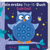 ARSEDITION 135322 Mein erstes Pop-it-Buch – Eule Emil von ARS EDITION