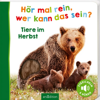 ARSEDITION 135358 Hör mal rein, wer kann das sein? – Tiere im Herbst ARSEDITION 135358 Hör mal rein, wer kann das sein? – Tiere im Herbst von ARS EDITION
