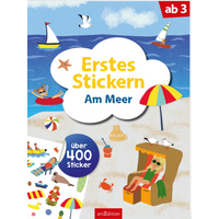 ARSEDITION 135385 Erstes Stickern – Am Meer von ARS EDITION