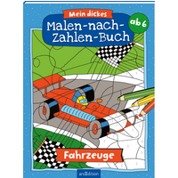 ARSEDITION 135423 Mein dickes Malen-nach-Zahlen-Buch – Fahrzeuge ARSEDITION 135423 Mein dickes Malen-nach-Zahlen-Buch – Fahrzeuge von ARS EDITION
