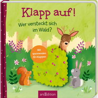 ARSEDITION 135583 Klapp auf! Wer versteckt sich im Wald? von ARS EDITION