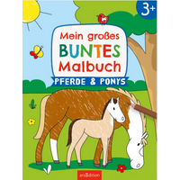 ARSEDITION 135800 Mein großes buntes Malbuch – Pferde und Ponys ARSEDITION 135800 Mein großes buntes Malbuch – Pferde und Ponys von ARS EDITION