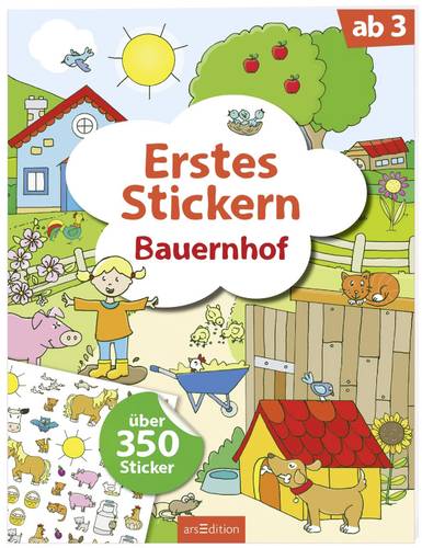 ARS Edition Erstes Stickern Bauernhof 131730 1St. von ARS Edition