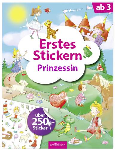 ARS Edition Erstes Stickern Prinzessin 131729 1St. von ARS Edition