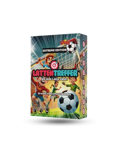 ARSCHBOLZER LATTENTREFFER – Das Fußball-Kartenspiel für draußen | 54 verrückte Challenges für Kinder & Jugendliche | Outdoor-Action ohne Handy | Lustiges Geschenk für Fußballfans ab 8 Jahren von ARSCHBOLZER