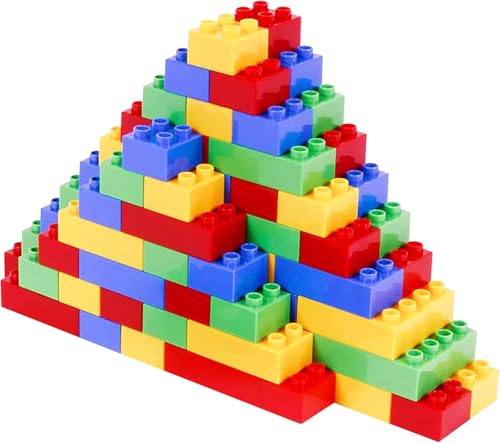 ARSUK 150-teilige Bausteine ​​– Bunte Bausteine ​​für Kinder – Klein und Groß zum spielerischen Lernen – Perfektes Konstruktionsspielzeug für Kleinkinder von ARSUK