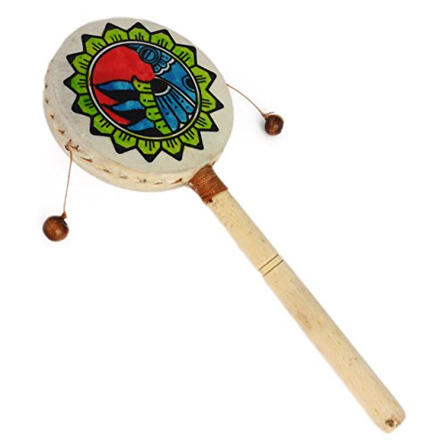 ART-CRAFT MI009 Handtrommel African Percussion, bemalt mit Holzgriff ART-CRAFT MI009 Handtrommel African Percussion, bemalt mit Holzgriff von ART-CRAFT