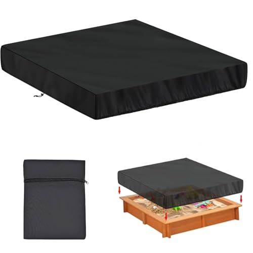 ARTGUTS Sandkasten Abdeckplane 200 * 200 * 20cm, Wasserdicht Abdeckplane Sand mit Kordelzug,Schwarz 420D Oxford Sandkasten Regenschutz, Winddicht, Staubdicht für Sandkasten Pool Terrase ARTGUTS Sandkasten Abdeckplane 200 * 200 * 20cm, Wasserdicht Abdeckplane Sand mit Kordelzug,Schwarz 420D Oxford Sandkasten Regenschutz, Winddicht, Staubdicht für Sandkasten Pool Terrase von ARTGUTS