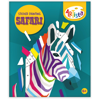 ARTISTA 9342966 Sticker Painting Buch Safari (MQ3) von ARTISTA