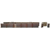 ARTITEC 10.144 H0 Kaimauer aus Spundwand - Bausatz aus Resin (PU), unlackiert von ARTITEC