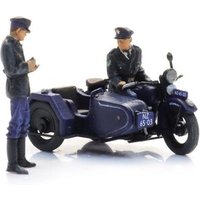 ARTITEC 10.422 H0 Reichspolizeimotorrad mit Beiwagen + 2 Figuren - Bausatz ARTITEC 10.422 H0 Reichspolizeimotorrad mit Beiwagen + 2 Figuren - Bausatz von ARTITEC