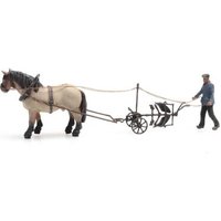 ARTITEC 312.018 TT Pferd und Pflug - Fertigmodell von ARTITEC