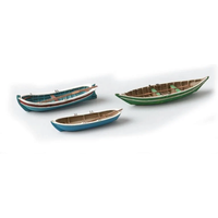 ARTITEC 387.08 H0 Ruderboote ALT 3 Stk. - Fertigmodell aus Resin, lackiert von ARTITEC