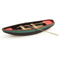 ARTITEC 387.09-GN H0 Ruderboot aus Stahl grün - Fertigmodell von ARTITEC