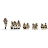 ARTITEC 387.100-W1 H0 Besatzung Sd.Kfz.251/1B, 10 Figuren mit Winteruniform - Fertigmodell von ARTITEC