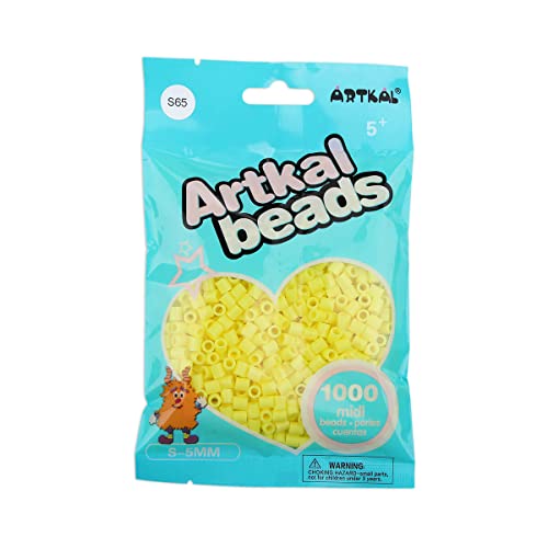 Artkal® Midi 5 mm Bügelperlen Beads / 1000 Stück/S-065 Canary von ARTKAL