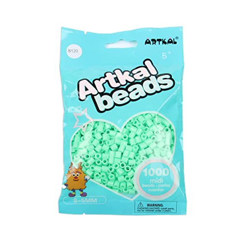 Artkal® Midi 5 mm Bügelperlen Beads / 1000 Stück/S-120 Polar Mint von ARTKAL