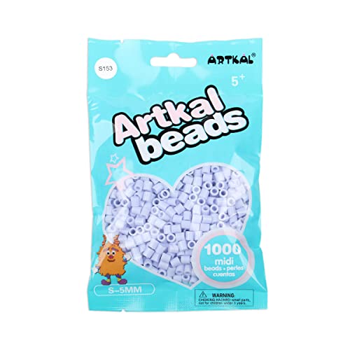 Artkal® Midi 5 mm Bügelperlen Beads / 1000 Stück/S-153 Pale Lilac von ARTKAL