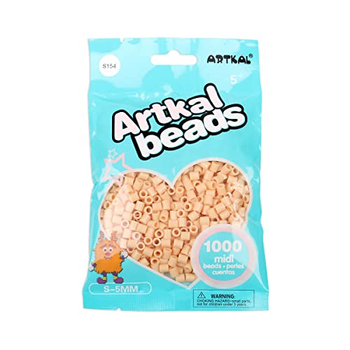 ARTKAL® Midi 5 mm Bügelperlen Beads / 1000 Stück/S-154 Sahara Sand von ARTKAL