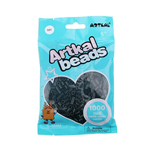 Artkal® Midi 5 mm Bügelperlen Beads / 1000 Stück/S-091 Brunswick Green von ARTKAL