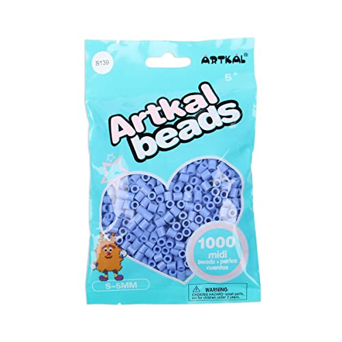 Artkal® Midi 5 mm Bügelperlen Beads / 1000 Stück/S-139 Forget Me Not von ARTKAL