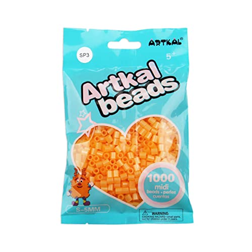Artkal® Midi 5 mm Bügelperlen Beads / 1000 Stück / SP03 Perlmutt Yellow von ARTKAL