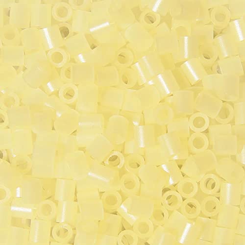 ARTKAL® Midi 5 mm Bügelperlen Beads / 1000 Stück / SUV02 UV Leuchten Yellow von ARTKAL